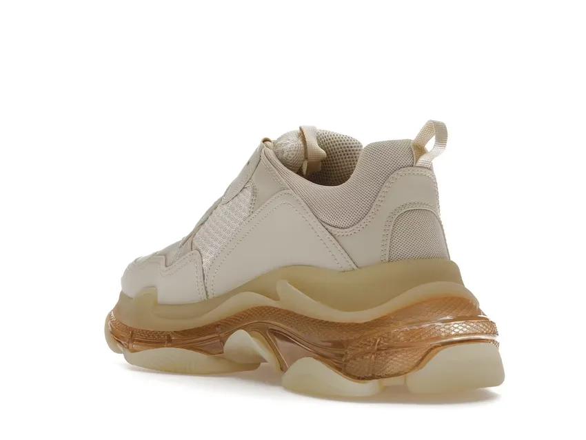 Balenciaga Triple S Clear Sole Off White 541624W2FB19005