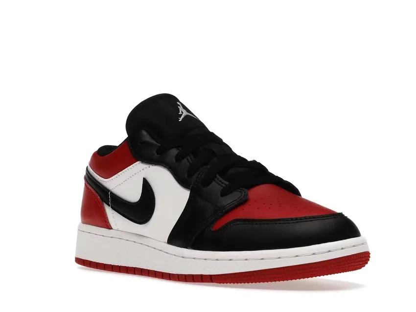 Jordan 1 Low Bred Toe 553560-612