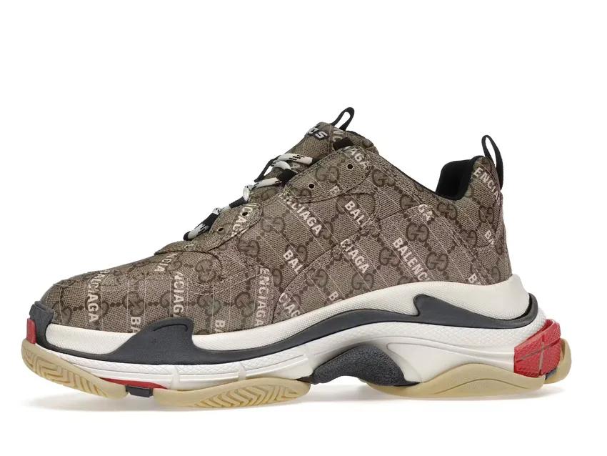 Gucci x Balenciaga The Hacker Project Triple S Beige 681066ULZ10 9795