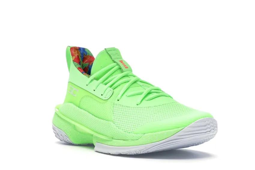 Under Armour Curry 7 Sour Patch Kids Lime 3021258 302