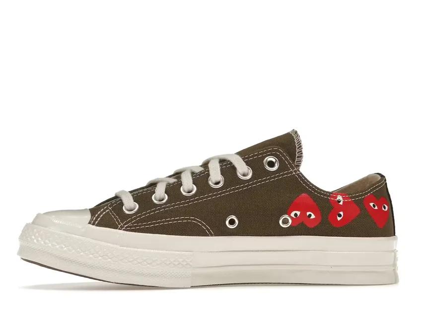 Converse Chuck Taylor All-Star 70 Ox Comme des Garcons Multi Heart Green 162976C