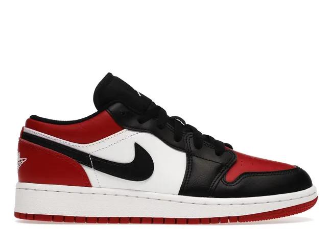 Jordan 1 Low Bred Toe 553560-612