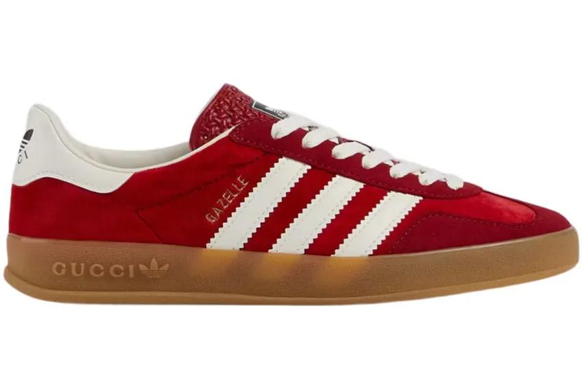 adidas x Gucci Gazelle Red 7078649STU06360