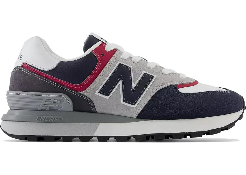 New Balance 574 Navy Grey Red U574LGGZ