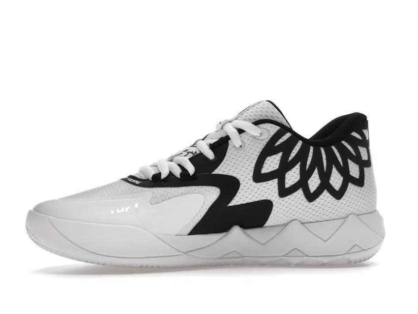 Puma LaMelo Ball MB.01 Lo White Black 376941-13