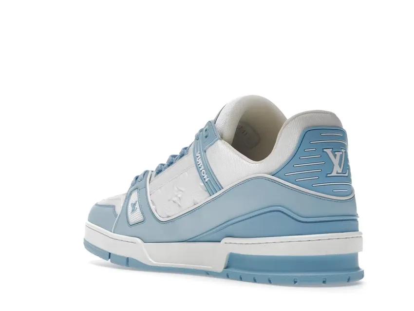 Louis Vuitton Trainer Low White Sky Blue 1AA6X4 / 1AA6X3 / 1AA6X1 / 1AA6YK / 1AA6XO