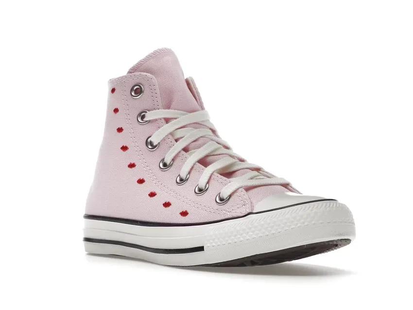 Converse Chuck Taylor All-Star Hi Embroidered Hearts Pink A01603F/A01603C