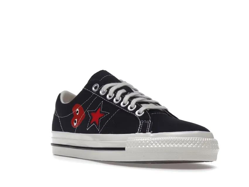 Converse One Star Ox Comme des Garcons PLAY Black A01791C