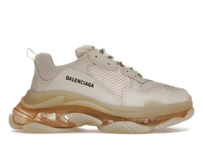 Balenciaga Triple S Clear Sole Off White 541624W2FB19005