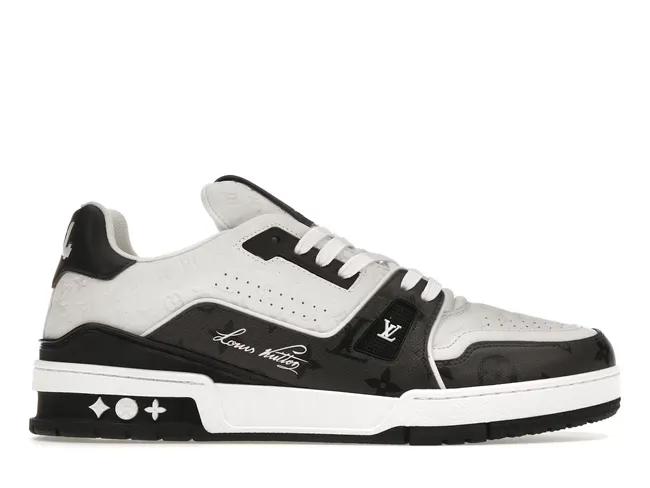 Louis Vuitton LV Trainer #54 Black White 1AANEG