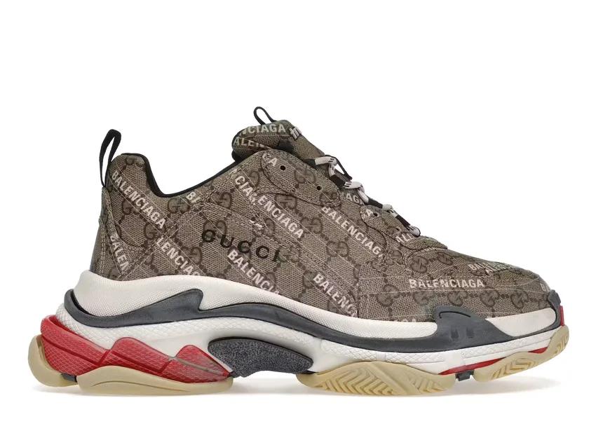 Gucci x Balenciaga The Hacker Project Triple S Beige 681066ULZ10 9795