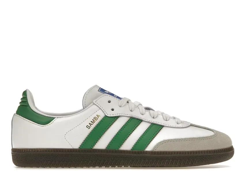 adidas Samba OG Footwear White Green IG1024