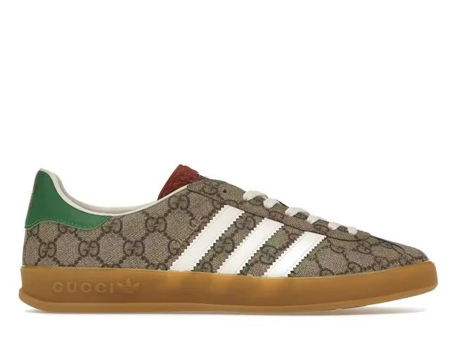 adidas x Gucci Gazelle Beige GG Monogram IE2262