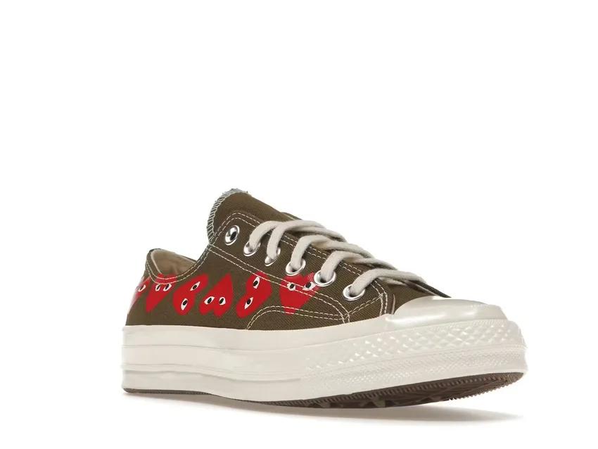 Converse Chuck Taylor All-Star 70 Ox Comme des Garcons Multi Heart Green 162976C