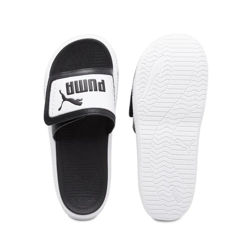 Puma Softride Pro Slide V White Black 394270-01