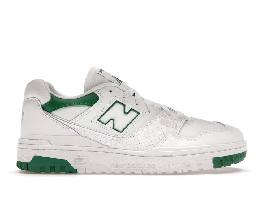 New Balance 550 White Classic Green BB550SWB