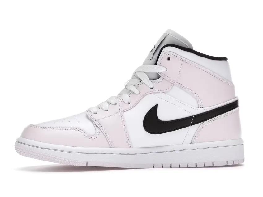 Jordan 1 Mid Barely Rose BQ6472-500