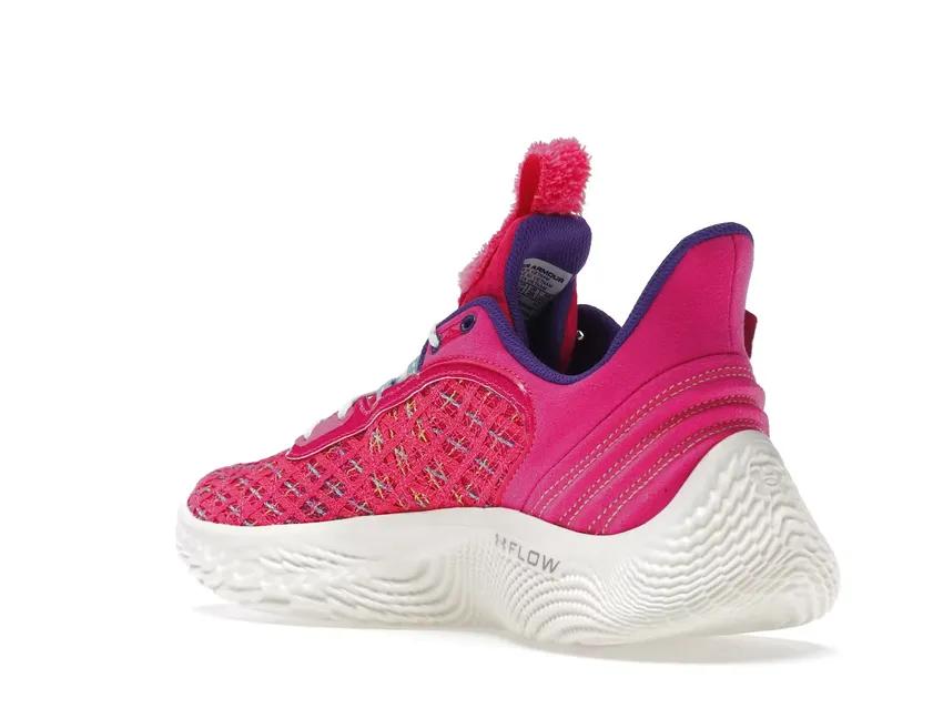 Under Armour Curry Flow 9 Sesame Street Abby Cadabby 3024248-605