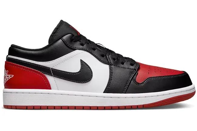 Jordan 1 Low Bred Toe 2.0 553558-161