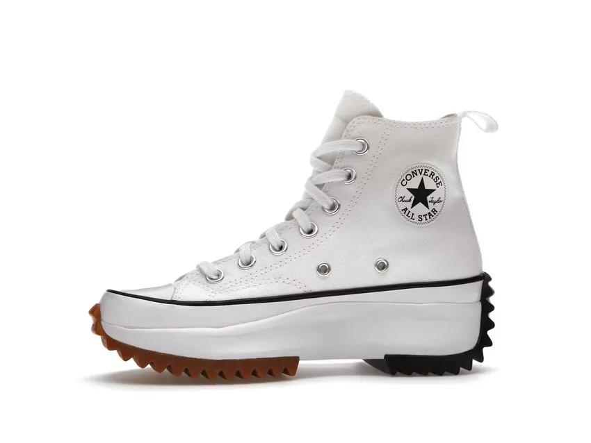 Converse Run Star Hike Hi White Black Gum 166799C