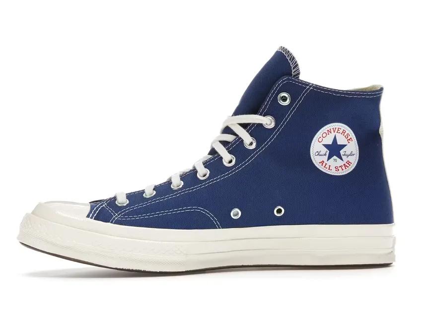 Converse Chuck Taylor All-Star 70 Hi Comme des Garcons PLAY Blue 171846C