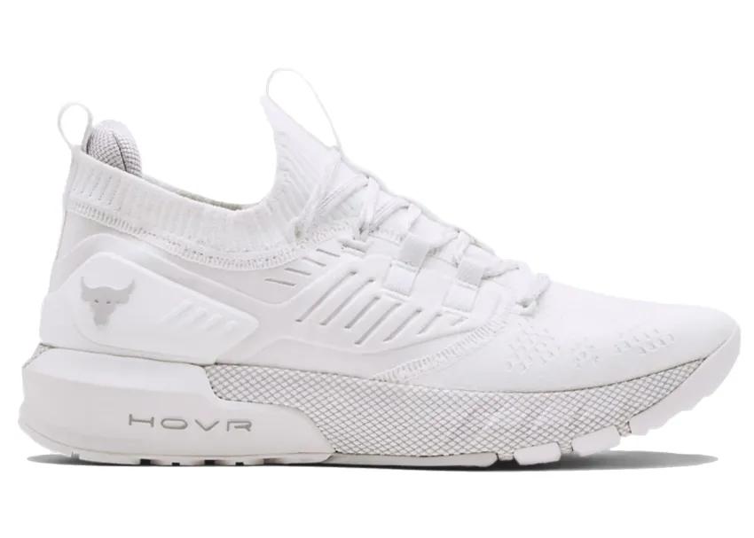 Under Armour Project Rock 3 White Halo Grey 3023004-110