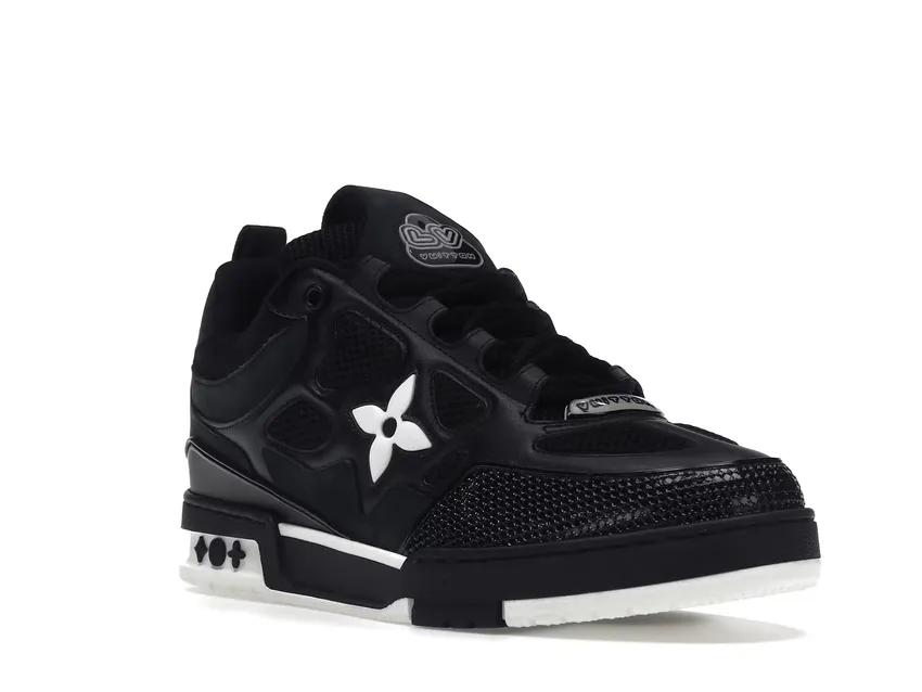 Louis Vuitton LV Skate Sneaker Black Black White 1AARR1