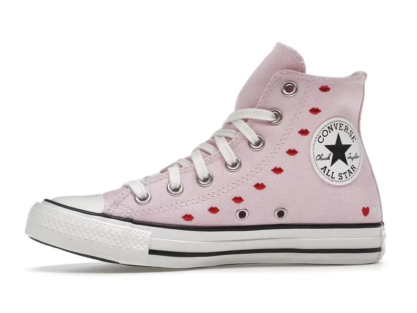 Converse Chuck Taylor All-Star Hi Embroidered Hearts Pink A01603F/A01603C