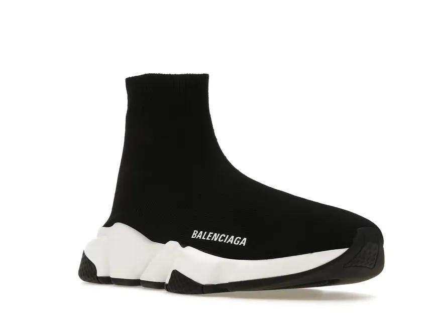 Balenciaga Speed Recycled Black White 587280W2DBQ1015