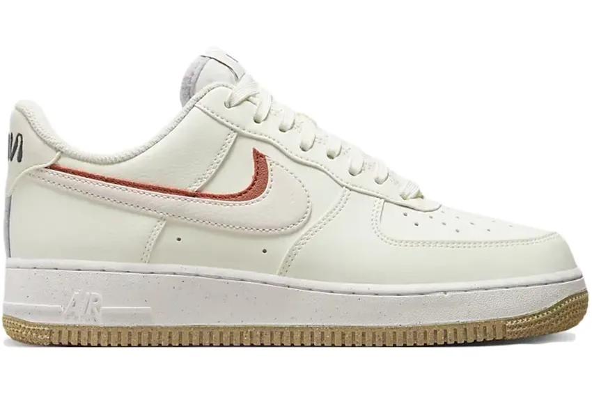 Nike Air Force 1 Low 82 Double Swoosh Sail Cinnabar Phantom DX6065-101