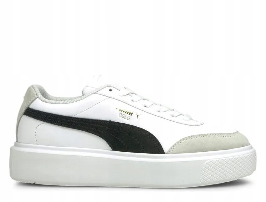 Puma Oslo Maja White Black 375057-01