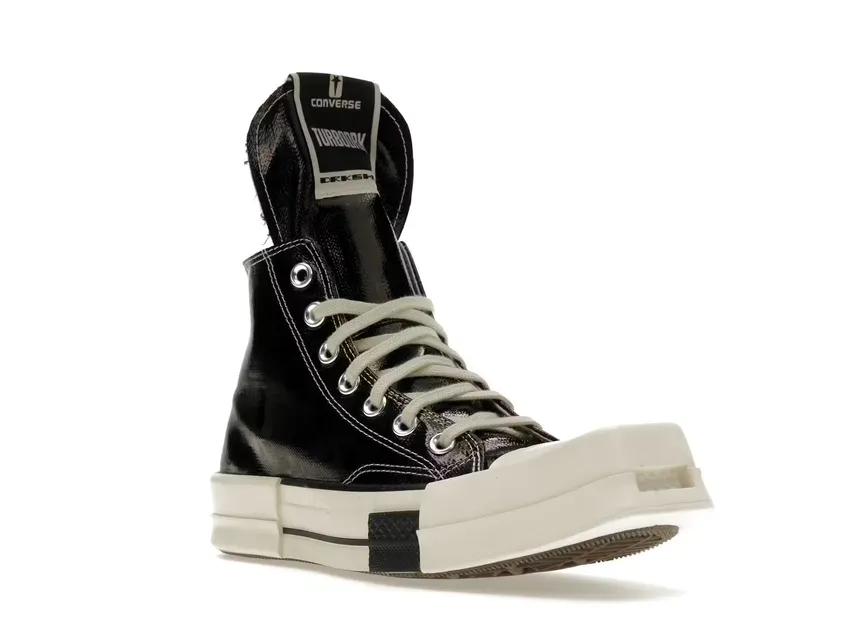 Converse TURBODRK Chuck Taylor All-Star 70 Hi Rick Owens DRKSHDW Black Lacquered Denim A01291C