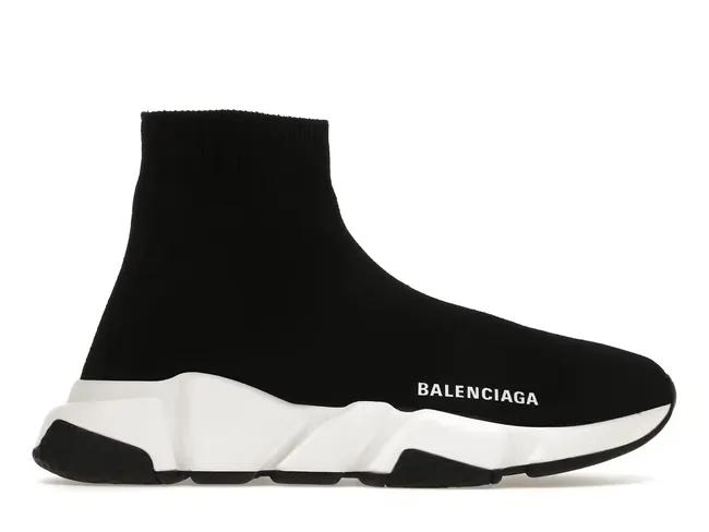 Balenciaga Speed Recycled Black White 587280W2DBQ1015