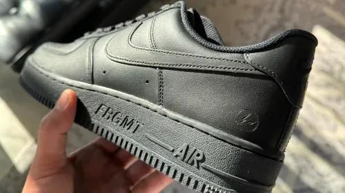Xuất hiện hình ảnh fragment x Nike Air Force 1 phiên bản 'All Black'