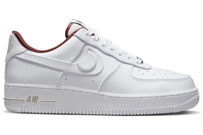 Nike Air Force 1 Low '07 SE Just Do It Summit White Team Red DV7584-100