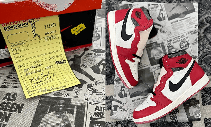 The Air Jordan 1 “Lost & Found” (AKA “Chicago Reimagined”) mới!!!
