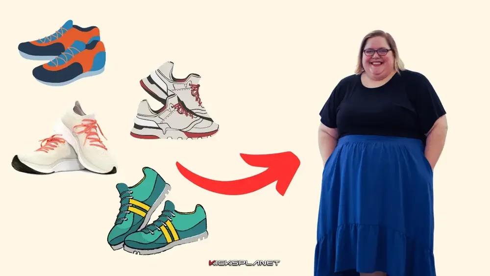 Người béo nên đi giày sneaker gì và cách chọn giày sneaker
