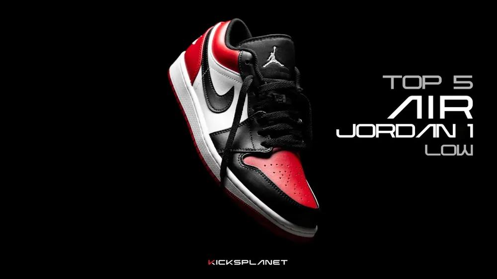 Top 5 phối màu Air Jordan 1 low đáng mua nhất hiện nay