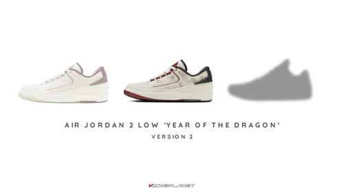Sắp mở bán 2024 đôi Air Jordan 2 Low 'Năm Rồng'
