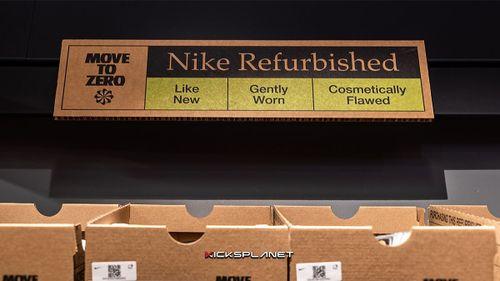 Nike bắt đầu bán giày 2hand online