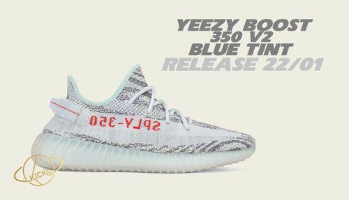 [Release] Adidas Yeezy Boost 350 v2 “Blue Tint” sắp mở bán