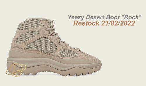 [Restock] Yeezy Desert Boot “Rock” trở lại vào ngày 21/2