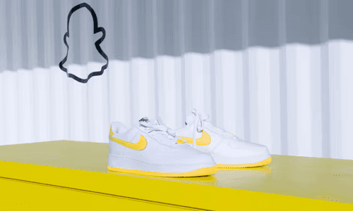 Một dự án collab thú vị mang tên Snapchat x Nike Air Force 1 mới!!
