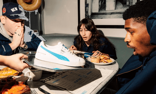 NYC's Extra Butter and Russ & Daughters cùng dự án 50th-Anniversary PUMA Clyde