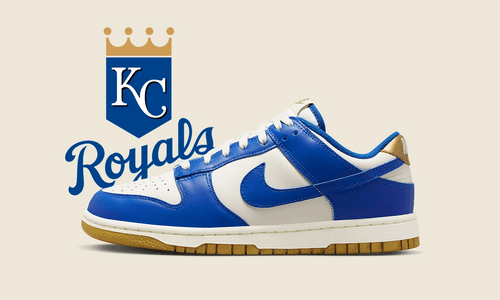 Nike Dunk Low mới, mang đậm phong cách Kansas City Royals Logo