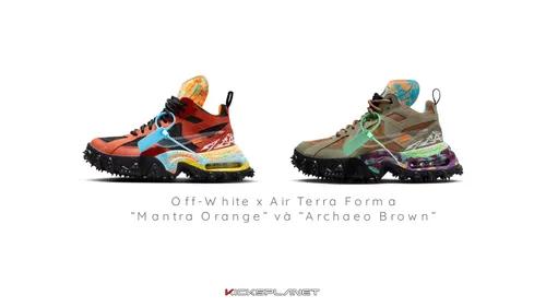 Off-White x Nike Air Terra Forma trở lại với 2 phối màu mới