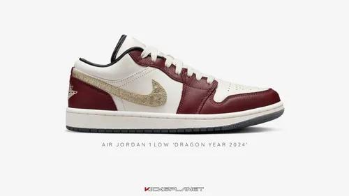 Nike công bố hình ảnh Air Jordan 1 "Năm Rồng 2024" 
