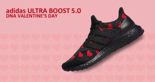Tim chi chít trên mẫu giày Adidas Ultraboost 5.0 DNA phiên bản Valentine 2022