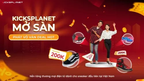 Kicksplanet.vn - Sàn giao dịch Sneaker chính hãng đầu tiên tại Việt Nam | KICKSPLANET