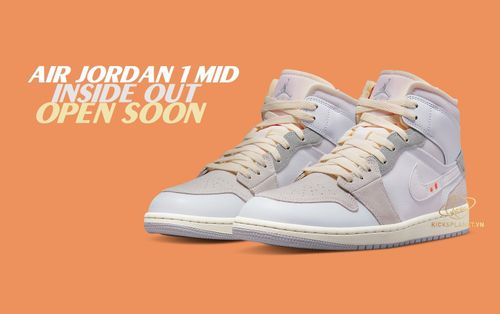 Air Jordan 1 Mid “Inside Out” khác biệt sắp ra mắt | KICKSPLANET